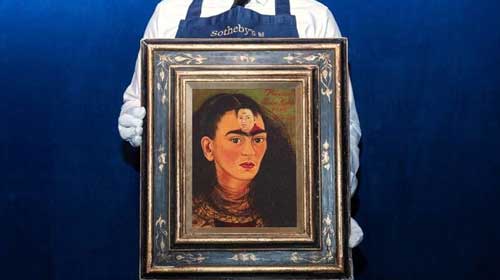 تابلو دیگو و من فریدا کالو ارزشمندترین اثر هنری آمریکای لاتین شد